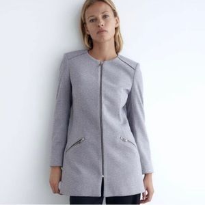 Zara Jacket Blue\White